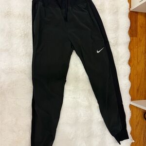 Nike Dri-FIT Black Pants with White Accents